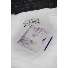 Soft Çiçek Günlük Planlayıcı - 90 Sayfa - Tarihsiz Ajanda (A5) Planlama Defteri
