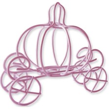 Teknotrust Kutu Pembe Saray Arabası, 1 Adet, Şık ve Eğlenceli Çocuk Oyuncağı.