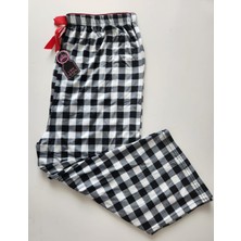 Ladyqueen Bambu Likralı Ring Viskon Battal Beden Kapri Pijama Altı 6021