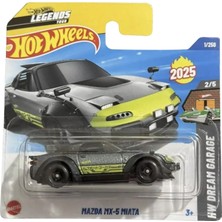Hot Wheels Mazda Miata Mx-5 - HYW18 1/250 Ölçekli Metal Gövde ile Gerçekçi Detaylar
