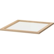 Cam Raf, Ağartılmış Meşe Görünümlü, 50X58 cm