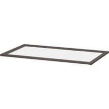 Cam Raf, Koyu Gri, 100X58 cm