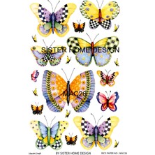 Lineart Pirinç Dekopaj Kağıdı MAC26