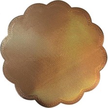 Arow Bakır Çiçek Şekilli 6'lı Amerikan Servis