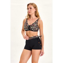 Argento 1196-2062 Nadide Bikini Takımı - Desenli - 42
