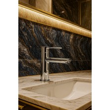 ASİL SU ARMATÜRLERİ PİRİNÇ GÖVDE LÜX BANYO LAVABO BATARYASI