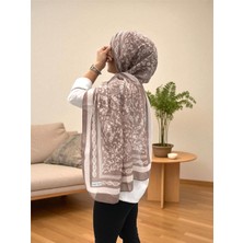 Baştacı 2025 Yaz Sezonu 0349 Kilim Desen Vizon Şal
