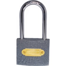 Ymk Eko Gri Döküm Uzun Kancalı Asma Kilit 25MM