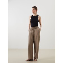 Lc Waikiki Yeni Sezon Beli Lastikli Genis Paca Kadin Pantolon - S5KQ96Z8