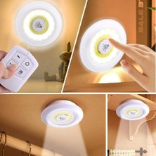 Uzaktan Kumandalı Yapışkanlı LED Spot Lamba-Findit
