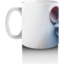 Çocuklara Sütü Sevdiren Şirin Tek Fare Kupa Bardak