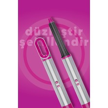 Pembe Airshape Saç Şekillendirici, Kolay ve Şık Saç Şekillendirme Aracı