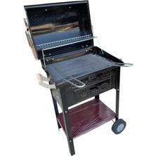 Acn Kömürlü Mangal Kapaklı Lüx Barbekü 35 x 50 cm