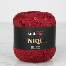 Knitme Unıque Kırmızı El Örgü Ipi