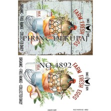 Lineart Pirinç Dekopaj Rice Paper 4892