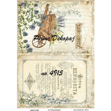 Lineart Pirinç Dekopaj Rice Paper 4915