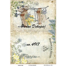 Lineart Pirinç Dekopaj Rice Paper 4917