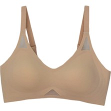 Kadın Silikonlu Lazer Kesim Sütyen B Cup BGL-ST04721