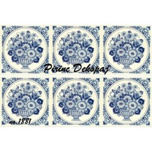 Lineart Pirinç Dekopaj Rice Paper 1881