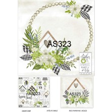 Lineart Pirinç Dekopaj Rice Paper AS323