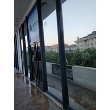 Aynalı(Silver) Cam Filmi Orta Ton