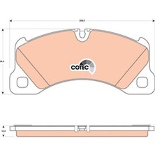 Ön Balata Vw Touareg 6.0 W12- 5.0 R50 Tdı 04 10 14 Cayenne 02 10 14 Panamera 09