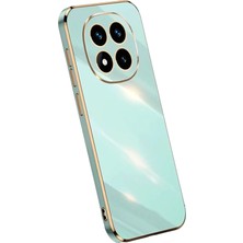 Newface Xiaomi Redmi Note 14 Pro 5g Kılıf Volet Silikon - Açık Yeşil Arbkd