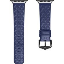 Dux Ducis Apple Watch 42/44/45MM Için Enland Serisi Premium Deri Kayış Kordon-(57 - CHT8838-7099