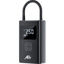 Ally ST-5522 Şarjlı Lastik Şişirme Hava Kompresör Pompası 12V LED Işıklı-( - CHT2008-1928