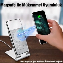 Ally Z19 Çok Fonksiyonlu Magsafe Uyumlu Masaüstü Telefon STANDI-(5775) - CHT5826-7815