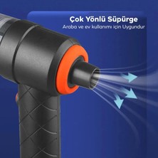 Ally M2037 6000R Portatif Vakumlu Üflemeli Mini Araç Süpürgesi - Toz ve Kül Tem - CHT1846-1866