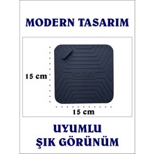 Siyah Renk Kötü Koku Önleyici Silikon Mat Banyo Mutfak Lavabo Balkon Gider Tıpası Kapağı
