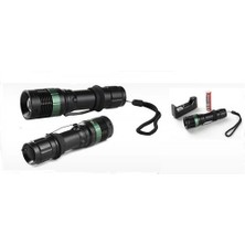 Power Style 500 Lumen 600 Metre Işık Uzantılı Zoomlu Şarjlı El Feneri 6109
