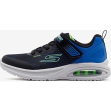 Skechers Microspec Max Advance Squad-Pacer Büyük Erkek Çocuk Siyah Spor Ayakkabı 404105L Bblm