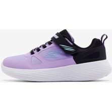 Skechers Go Run 400 V2 Trace Track Büyük Kız Çocuk Mor / Siyah Spor Ayakkabı 303852L Prbk