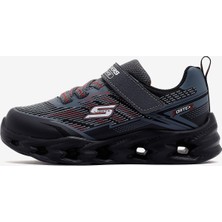 Skechers Vortex 2.0 Küçük Erkek Çocuk Siyah Işıklı Spor Ayakkabı 400605N Bkcc