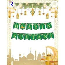 Teknotrust Yeşil Renkli 11 Ayın Sultanı Yazılı Şık Banner, Göz Alıcı ve Dikkat Çekici Tasarım