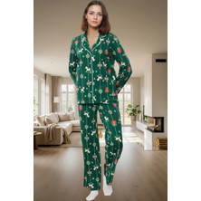 Örme Pamuklu Pijama Takımı Kış Aylarının Sıcaklığı ve Rahatlığı Profesyonel Görünüm Seçkin Malzeme