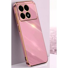 Newface Xiaomi Poco X6 Pro Kılıf Volet Silikon - Mor Arbkd