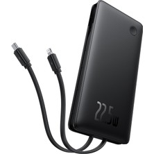 Airpow Lite Power Bank 10000MAH 22.5W Dual-Cable Cosmic Black