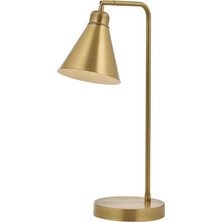 ML-62077-01 Eskitme Kaplama Masa Lambası E27 Metal 32X16CM
