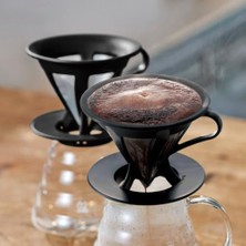 02 Kendinden Filtreli Dripper (Siyah)