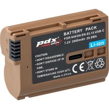 Pro For Nikon EN-EL15 Usbc Batarya