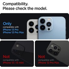 iPhone 13 Pro Max / 13 Pro Kamera Lens Camı Koruyucu Glas.tr Optik (2 Adet) Graphite - AGL04035