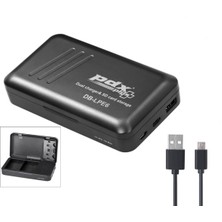 Lp-E6 Ikili Şarjı ve 4 Adet Sd Kart Kutusu