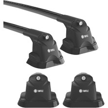 Turtle Mercedes-Benz Viano (W639) Turtle Ara Atkı Taşıyıcı Bar 2003-2014 Arası Uyumlu - Turtle Air3 Siyah