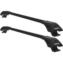 Turtle Toyota Land Cruser 100 Turtle Ara Atkı Taşıyıcı Bar 1998-2007 Arası Uyumlu - Turtle Tourmaline V1 Siyah