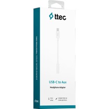 Ttec Usb-C-3.5mm Aux Adaptörü