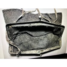 Alpaka Gece Çantası 24 cm x 17 cm Ölçülerinde