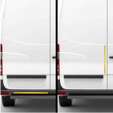 Reflektörlü Fosforlu Sarı Şerit Ikaz Bandı 5cm*46m